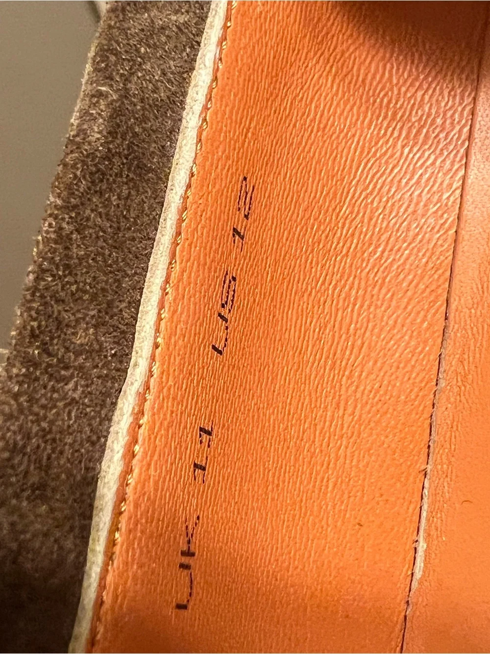 Santoni Italy Luxury Men’s Brown Botanist Suede Slip On Shoes Loafers Size 12